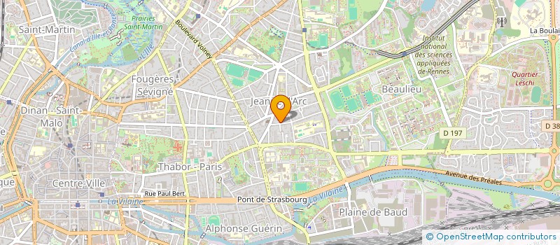 localisation de l'entreprise SC JMB HOLDING  RENNES