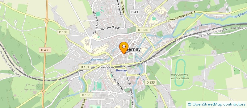 localisation de l'entreprise SC JMB1  BRIONNE