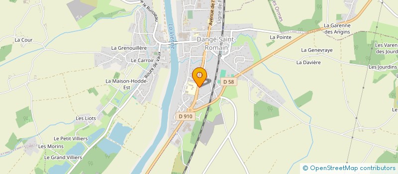 localisation de l'entreprise SC JOB à DANGE-SAINT-ROMAIN