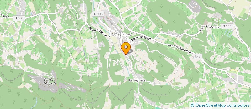 localisation de l'entreprise SC JOLLAP  MENERBES