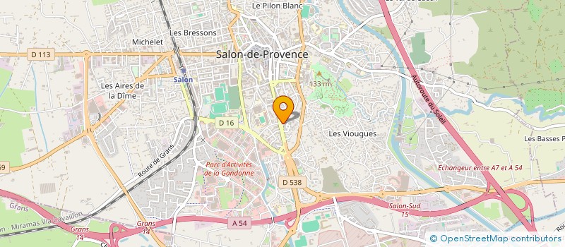 localisation de l'entreprise SC JOSEPHINE  SALON-DE-PROVENCE