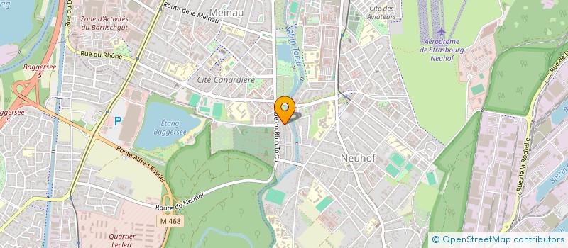 localisation de l'entreprise SC JPA PATRIMOINE à STRASBOURG
