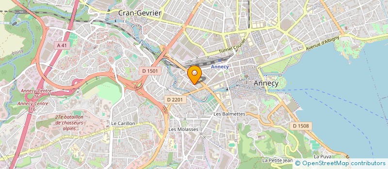localisation de l'entreprise SC JPO à ANNECY