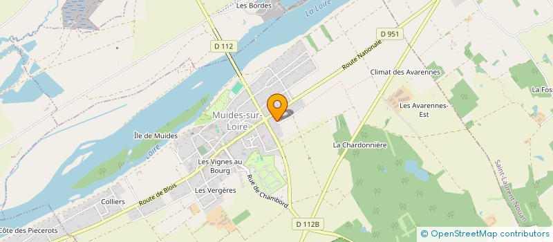 localisation de l'entreprise SC JSLN  MUIDES-SUR-LOIRE