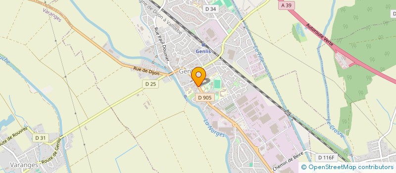 localisation de l'entreprise SC JT à GENLIS