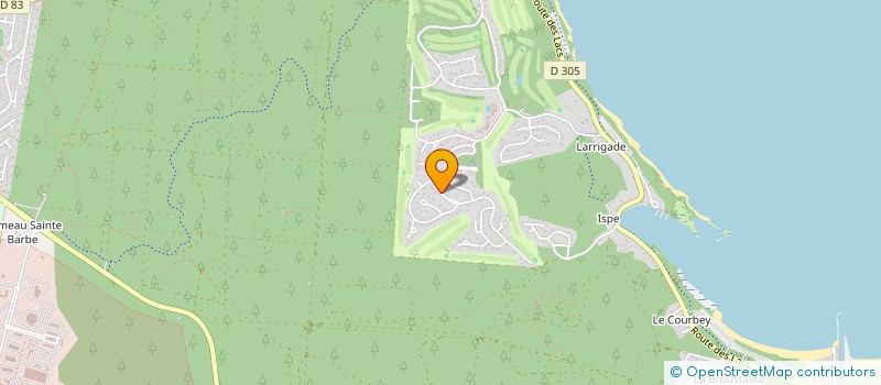 localisation de l'entreprise SC JTD  BISCARROSSE