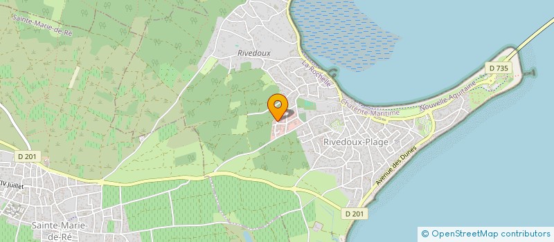 localisation de l'entreprise SC JTS  RIVEDOUX-PLAGE