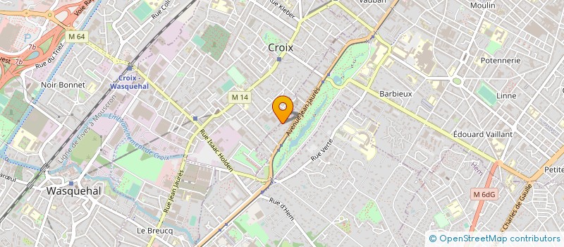 localisation de l'entreprise SC JULEC  ROUBAIX