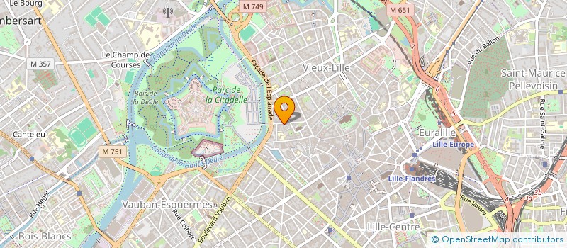localisation de l'entreprise SC JUROGA  LILLE