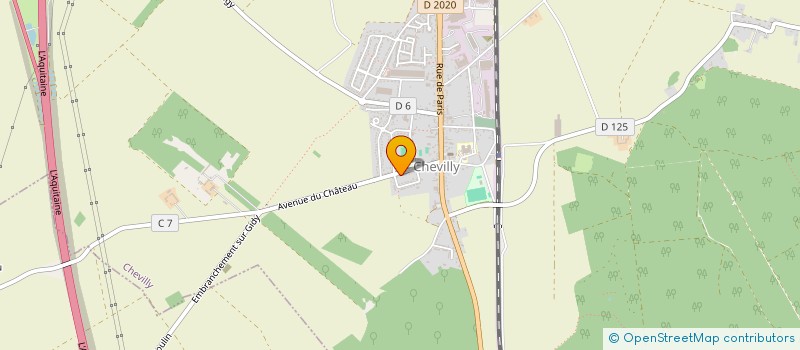 localisation de l'entreprise SC JUSTITIA  GIEN