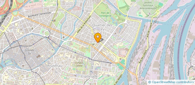 localisation de l'entreprise SC KALIA à STRASBOURG