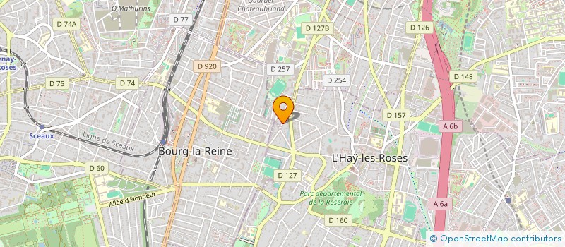 localisation de l'entreprise SC KAMAJ  L'HAY-LES-ROSES