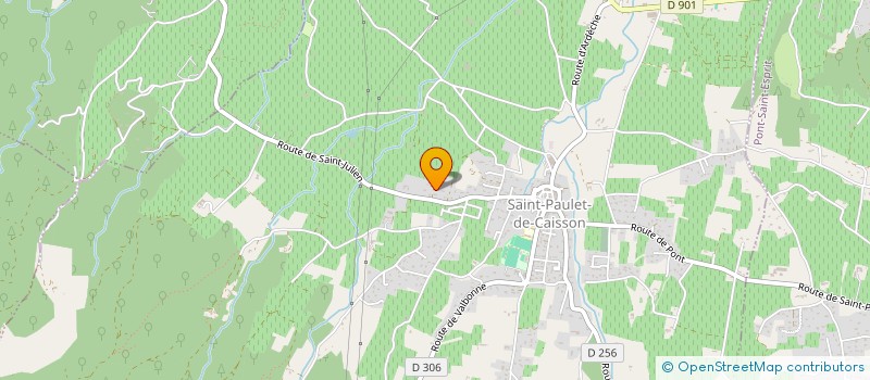 localisation de l'entreprise SC KANEL  SAINT-PAULET-DE-CAISSON