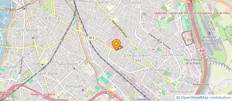 localisation de l'entreprise SC KEMS à TOULOUSE