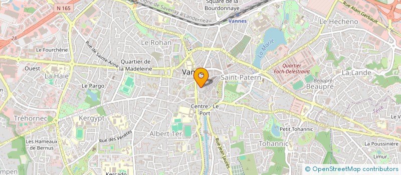 localisation de l'entreprise SC KER FERR à VANNES