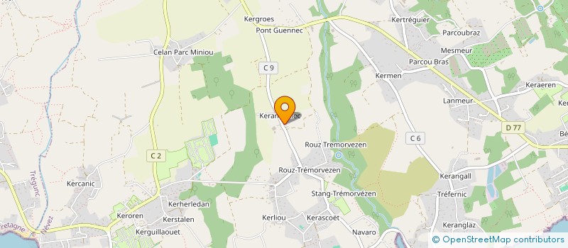 localisation de l'entreprise SC KERAMBOUL  NEVEZ