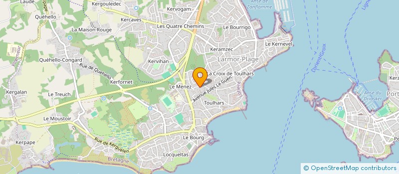 localisation de l'entreprise SC KERBLAISY à LARMOR-PLAGE