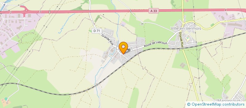 localisation de l'entreprise SC KERITY  VILLE-EN-VERMOIS