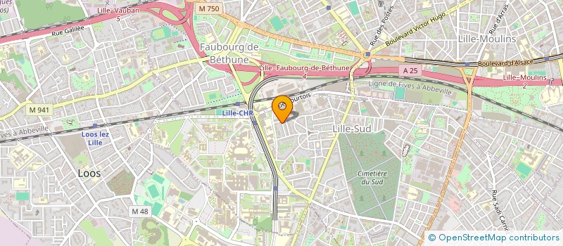 localisation de l'entreprise SC KICCO à LILLE