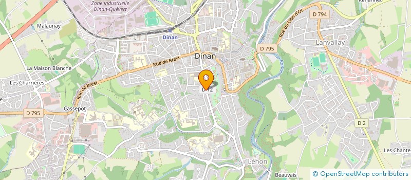 localisation de l'entreprise SC KIKIYANNOU à DINAN
