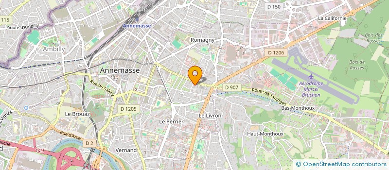 localisation de l'entreprise SC KLE-IMMO à ANNEMASSE