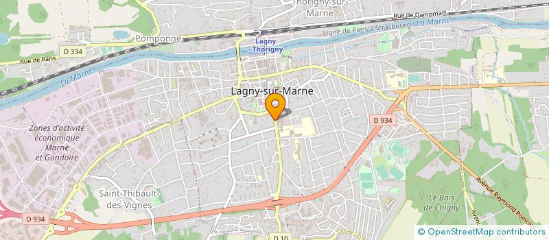 localisation de l'entreprise SC KOMKOO à LAGNY-SUR-MARNE