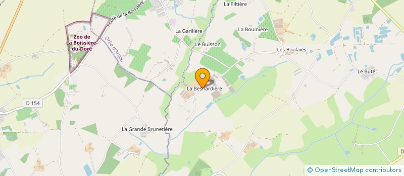 localisation de l'entreprise SC L'ABRI  BEAUPREAU-EN-MAUGES