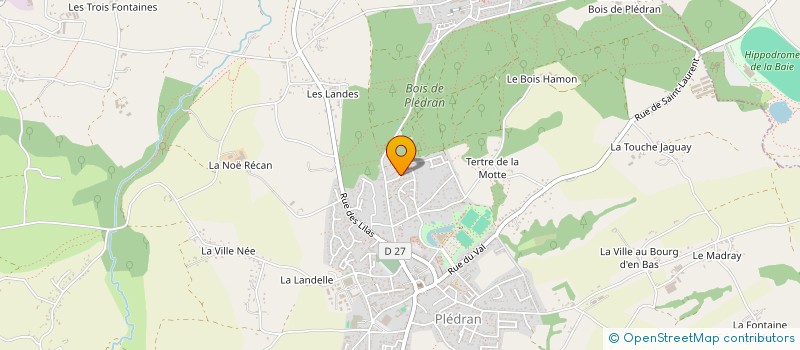 localisation de l'entreprise SC L'HORIZON  PLEDRAN