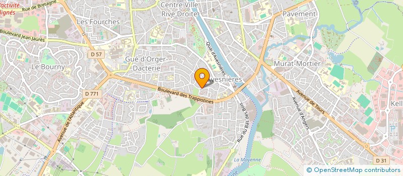 localisation de l'entreprise SC L'INTREPIDE à LAVAL