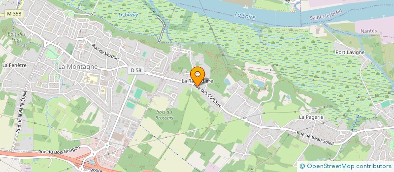 localisation de l'entreprise SC L&P à BOUGUENAIS