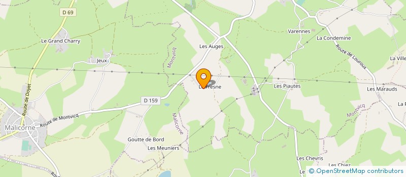 localisation de l'entreprise SC L.T.A  MONTVICQ