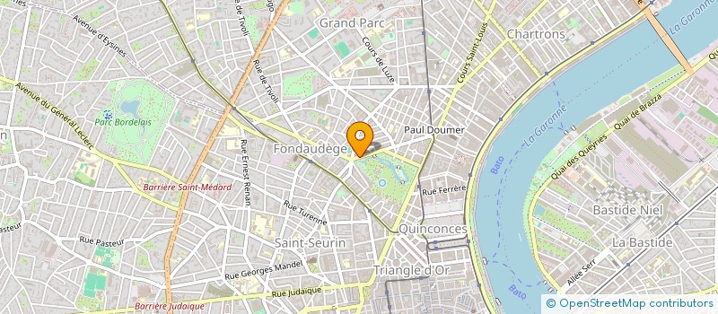 localisation de l'entreprise SC LA  BORDEAUX