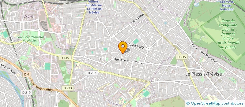 localisation de l'entreprise SC LA CAUQUIERE à CHAMPIGNY-SUR-MARNE