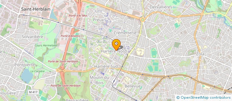 localisation de l'entreprise SC LA CHICOTIERE  SAINT-HERBLAIN