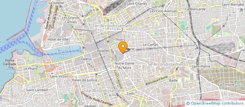 localisation de l'entreprise SC LA CRECHE  MARSEILLE