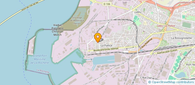 localisation de l'entreprise SC LA DAVIERE  LA ROCHELLE