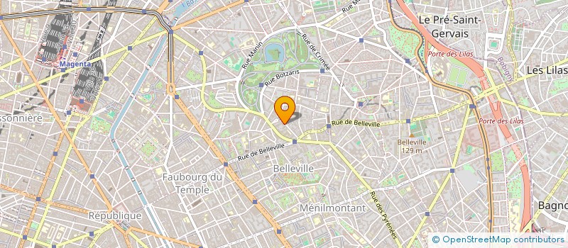 localisation de l'entreprise SC LA DIVINE  PARIS