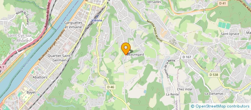 localisation de l'entreprise SC LA FINANCIERE IMMO  VIENNE