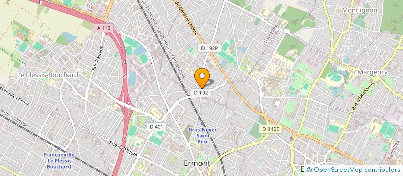 localisation de l'entreprise SC LA FONTAINE AU BROT à SAINT-PRIX