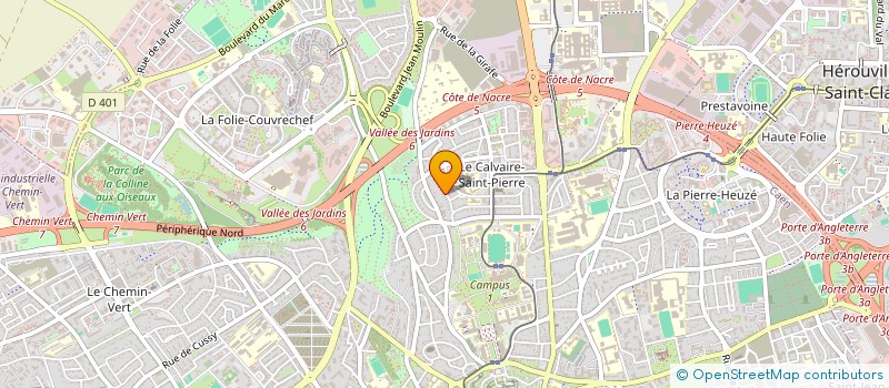 localisation de l'entreprise SC LA FORMETTE  CAEN