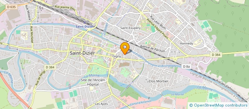 localisation de l'entreprise SC LA FRENETTE à SAINT-DIZIER