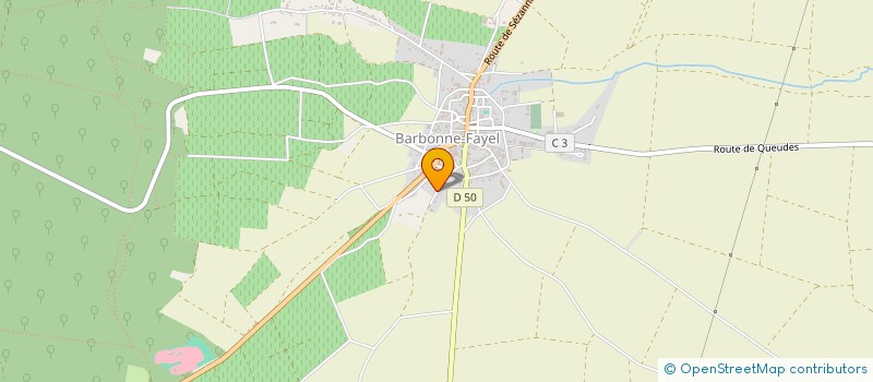 localisation de l'entreprise SC LA LOCHE AUX LOUPS  BARBONNE-FAYEL