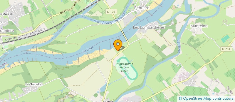 localisation de l'entreprise SC LA MAPAPEMIE  ROCHEFORT-SUR-LOIRE