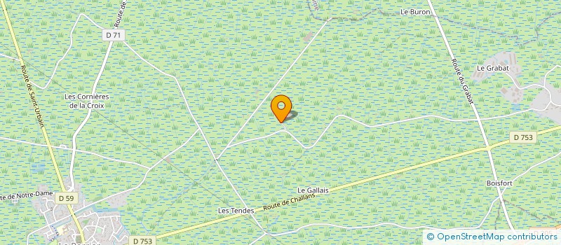 localisation de l'entreprise SC LA MARAUDERIE  LE PERRIER