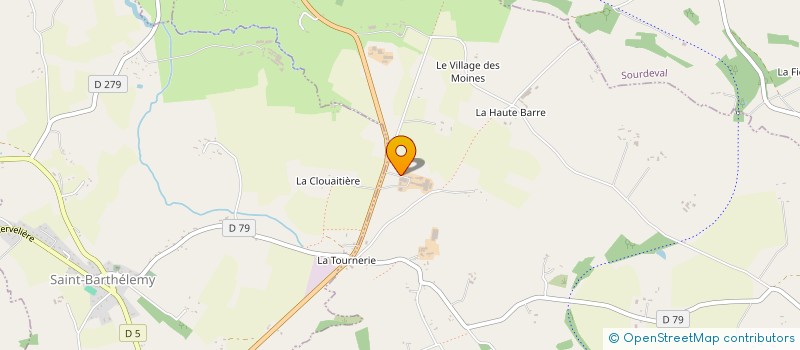 localisation de l'entreprise SC LA MARGRIVAULT  SAINT-CLEMENT-RANCOUDRAY