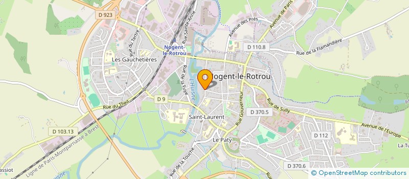 localisation de l'entreprise SC LA MESANGERE à NOGENT-LE-ROTROU