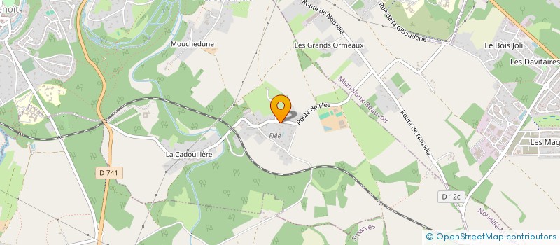 localisation de l'entreprise SC LA MIFA  SAINT-BENOIT