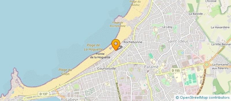 localisation de l'entreprise SC LA MUTUELLE IMMOBILIERE  SAINT-MALO