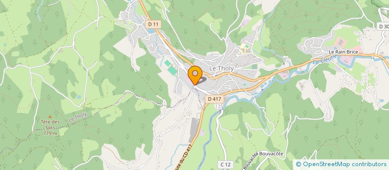 localisation de l'entreprise SC LA NEUVELOTTE DP  LE THOLY