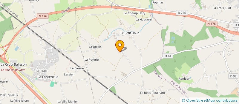 localisation de l'entreprise SC LA NOUETTE  TRAMAIN